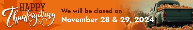  We will be closed on November 28th for Thanksgiving | Burrough & Sons Automotive Inc.